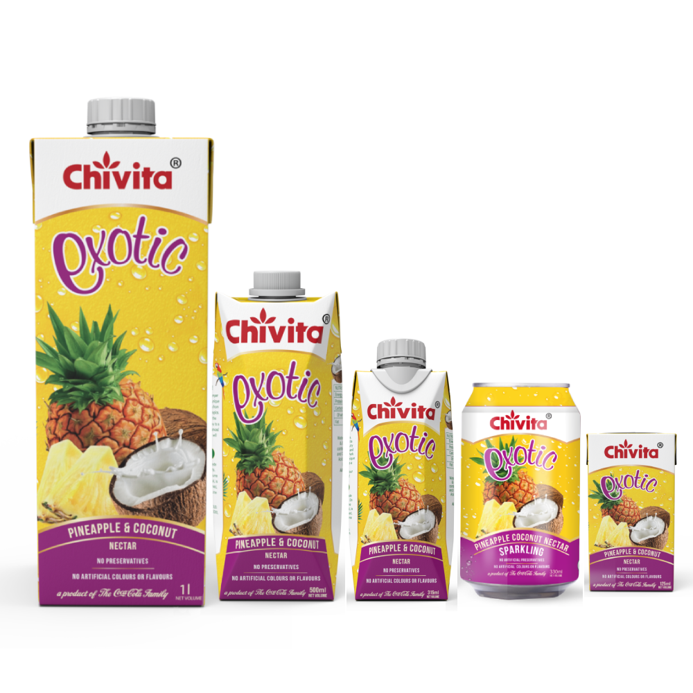 Chi Exotic Pineapple Coconut 125ml x24