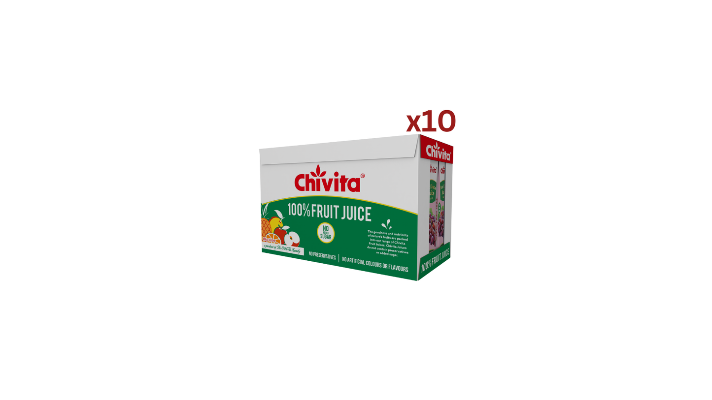 CHIVITA RED GRAPE 1L x10
